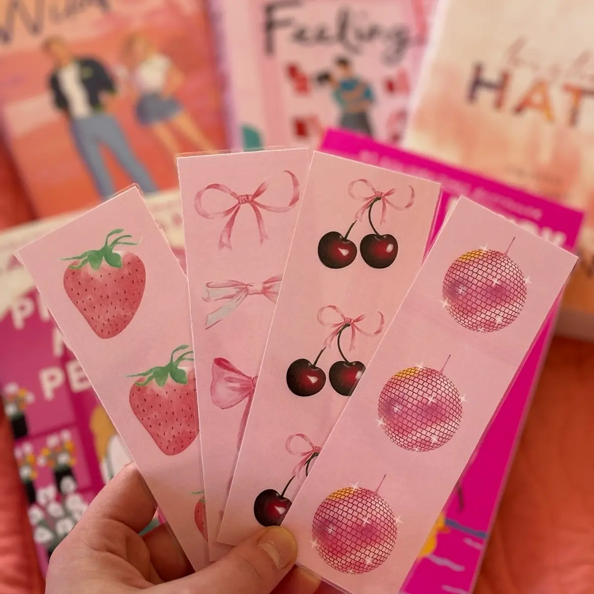 Laminated Aesthetic Bookmarks For Readers