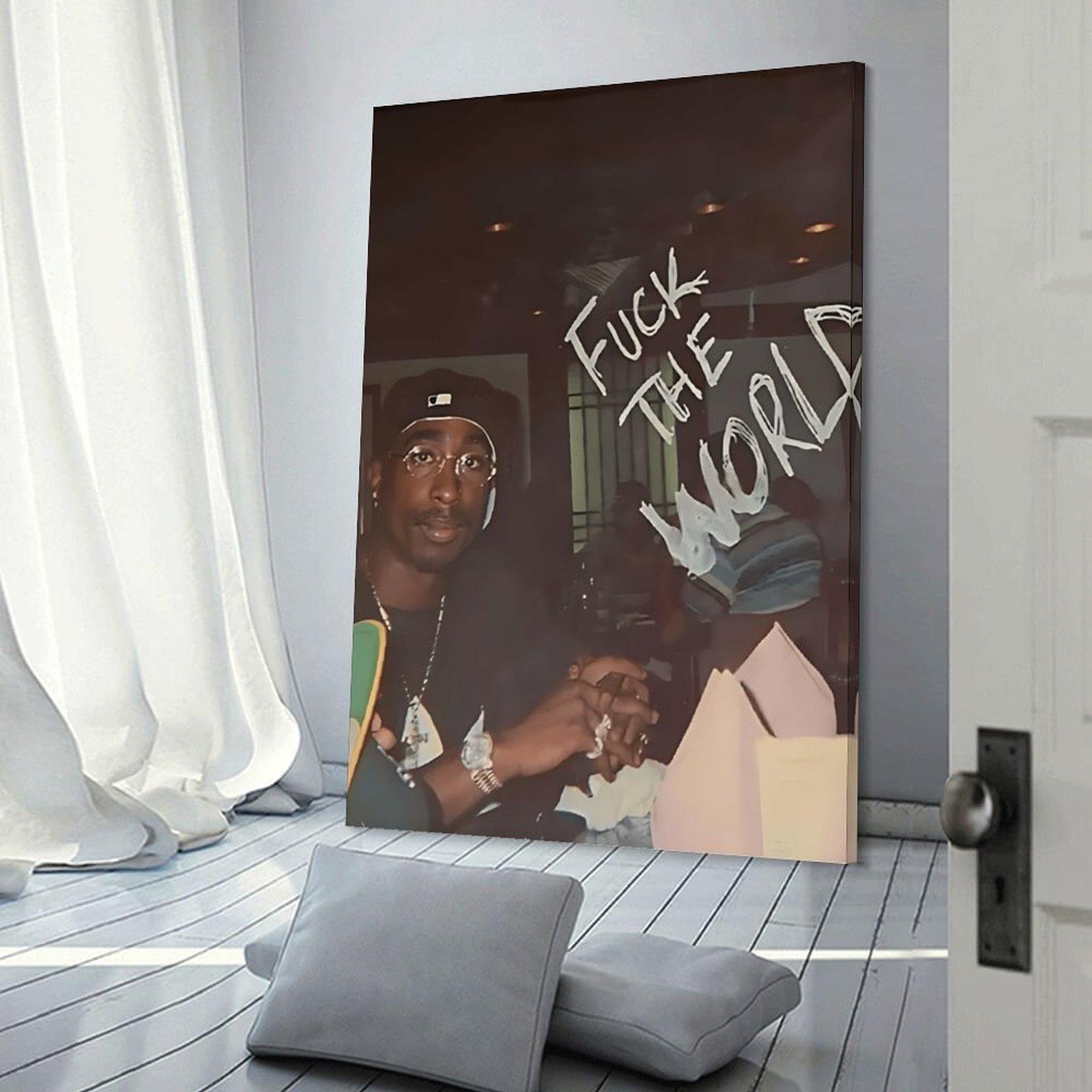 "Vintage Tupac Poster – Classic Hip Hop Wall Art"