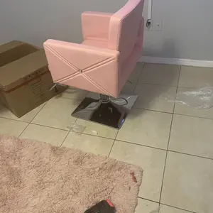 Stylist Chair Salon Chair for Hair Stylist with Heavy Duty Hydraulic Pump 360 Degrees Rolling Swivel Max Load Weight 330 Lbs