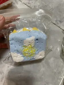 Blue Sky Butter Three-Layer Toast Squeeze Toy