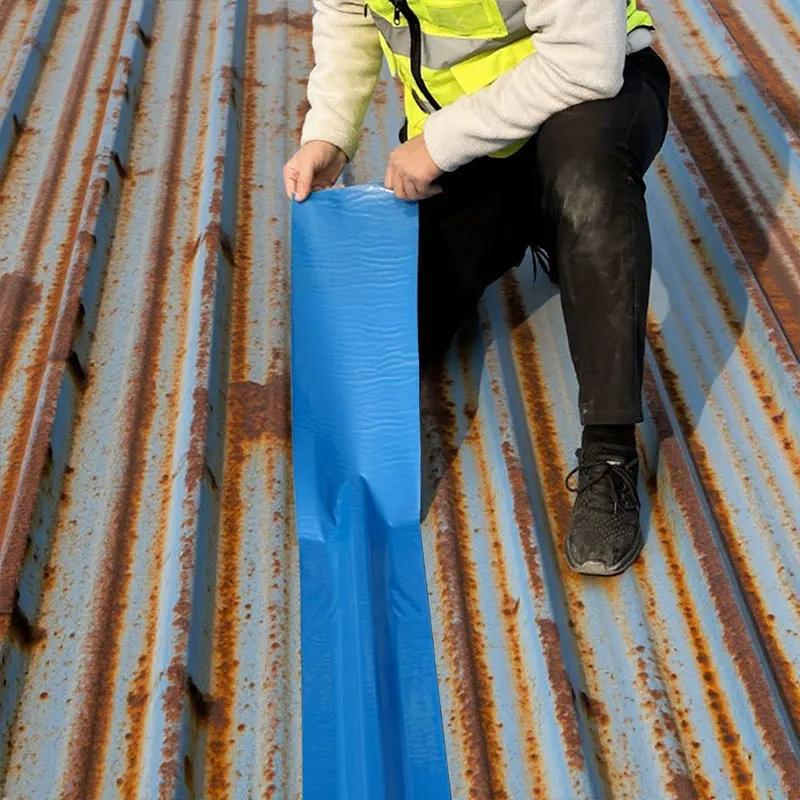 10m Long 10cm Wide Waterproof Roofing Tape, Durable and Flexible Adhesive for Leak Repairs, Waterproof Caulk Tape, Ideal for Home and Outdoor Use, Strong Adhesive