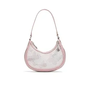 Wicked x ALDO Pinkperfection Pink Mesh Shoulder Bag with Butterfly Detailing