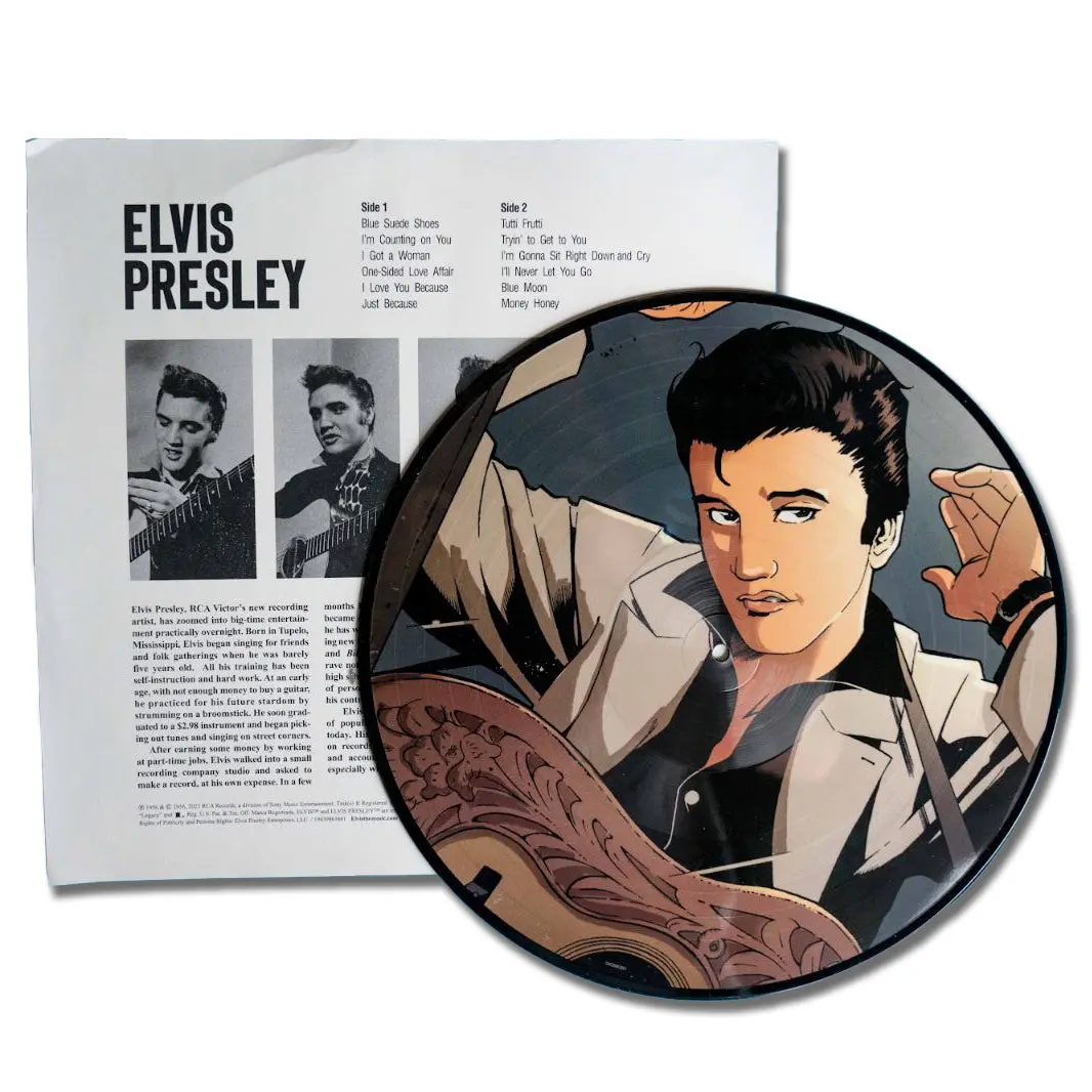 Elvis Presley (1956 Self-Titled Album) Limited Edition Picture Disc Vinyl LP - Z2 EXCLUSIVE