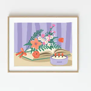 Pages & Petals Paint By Number
