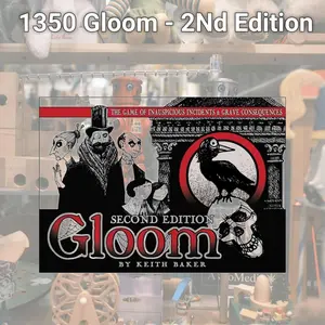 212 MAIN Atlas Games 1350 Gloom - 2nd Edition, Hobby Card, Party Cards Game