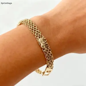 Lucky Elephant Charm Bracelet - Gold-Plated Adjustable Chain, Unisex Sports & Outdoor Fan Shop Jewelry, Good Luck Symbol, Aesthetic Friendship Accessory for Daily Wear
