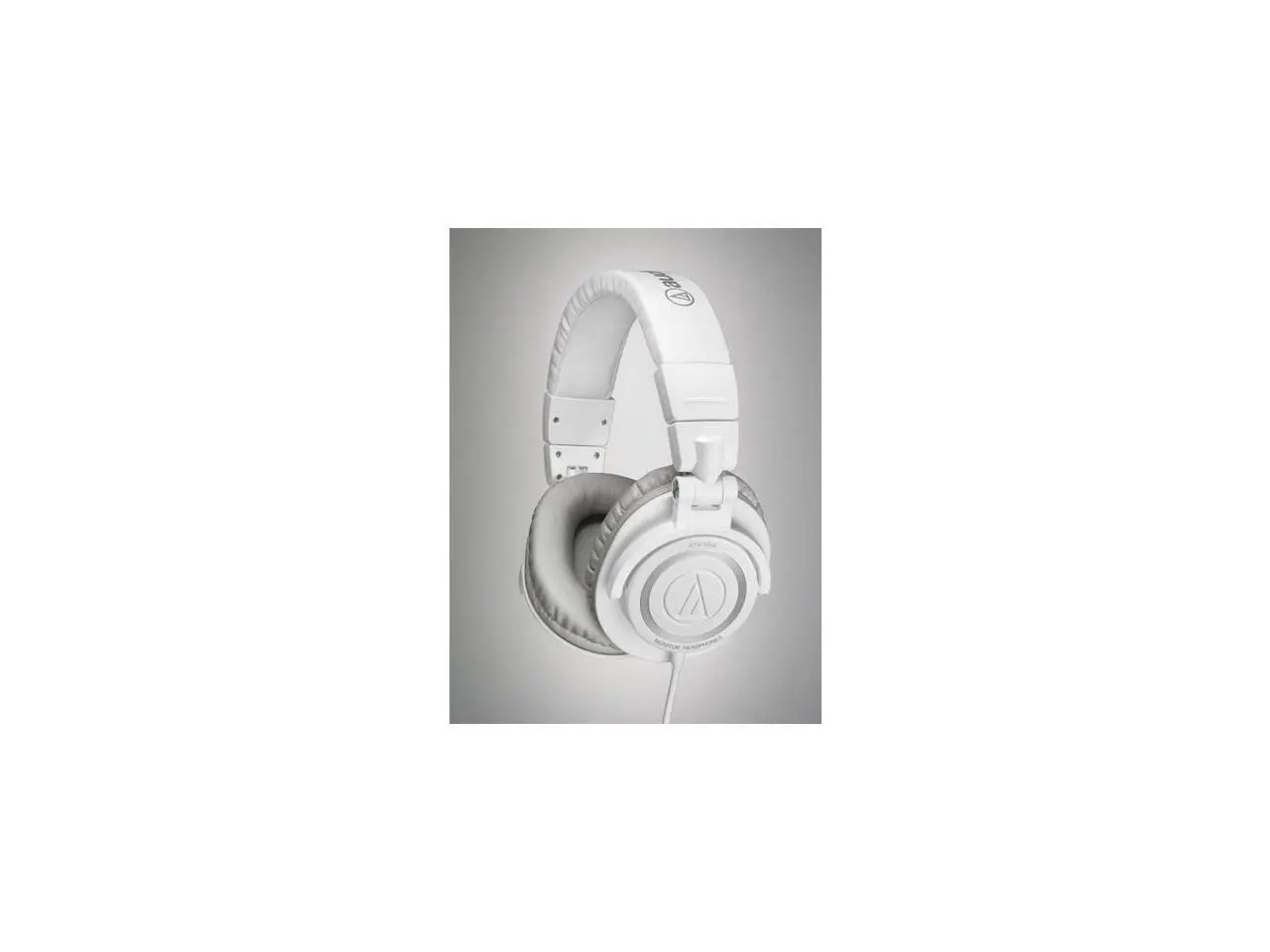 Audio Technica ATH-M50x Closed-Back Monitoring Headphones (White)