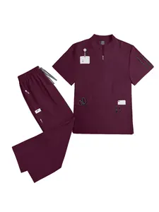 Comfortable 2-piece Men's Workwear Set Suitable for Spa Beauty Skin Care Skincare and Pet Scrub Sets