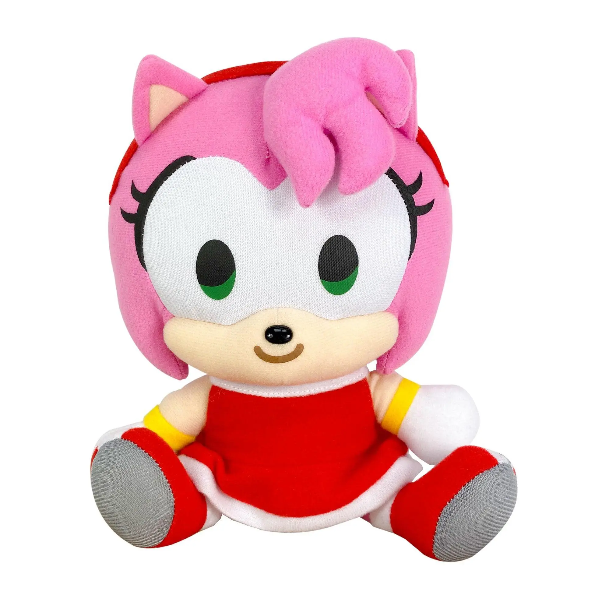 Sonic The Hedgehog - SD Amy Rose Sitting Plush 7"H
