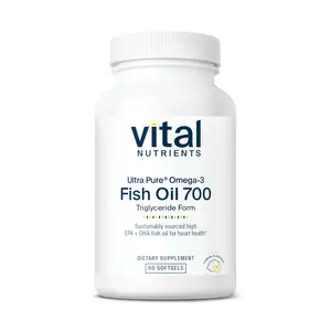 Vital Nutrients Ultra Pure Fish Oil 700 Pharmaceutical Grade | promotes inflammatory balance, joint and cartilage support, and general health maintenance