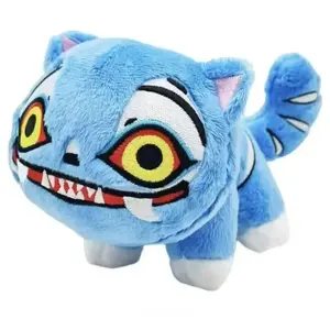 Kpop Anime Tiger Plush - Cuddly Stuffed Doll with Demon Hunter Theme, Kawaii Decorative Collectible, Soft Gift for Anime Fans, Girls & Boys