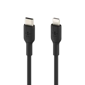 Belkin BoostCharge USB-C to Lightning Cable (1m / 3.3ft, Black)