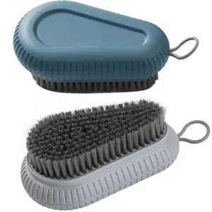 2 Pcs Nail Brush for Cleaning Fingernails,Hand Scrub Brush with Hanging Rope, Narrow Bristles Fingernail Brush for Cleaning and Scrubbing Fingernails and Toes
