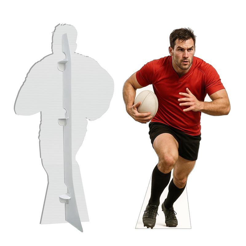 Custom Life Size Cardboard Cutout - Personalized Photo Standee for Wedding Graduation Birthday Party Anniversary Senior Night Waterproof Corrugated Plastic USA Made