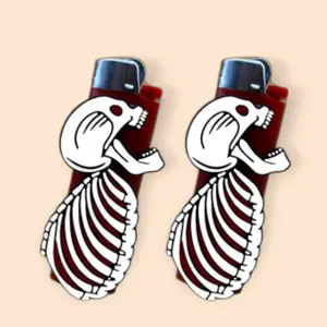 Fallen Skeleton Lighter Case