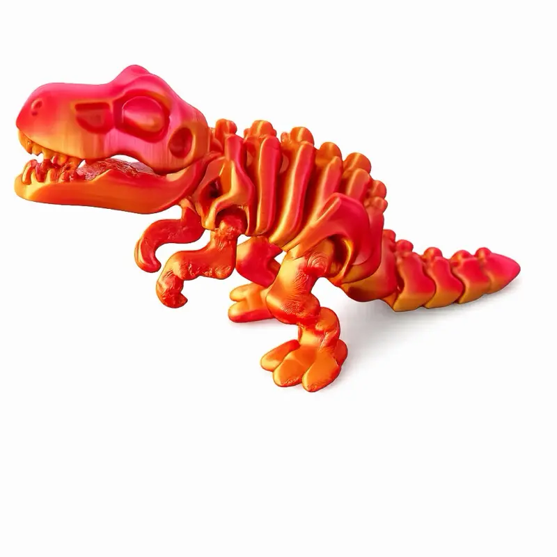 Mini Flexi T-Rex Skeleton - Adorable Articulated Decor Piece