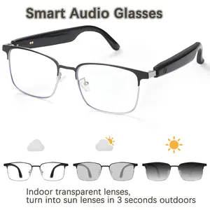 The 2026 new automatic dimming smart glasses feature automatic dimming, high-definition voice calls and HIFI music quality. They are smart audio glasses suitable for sports, driving and fishing, and are suitable for both men and women