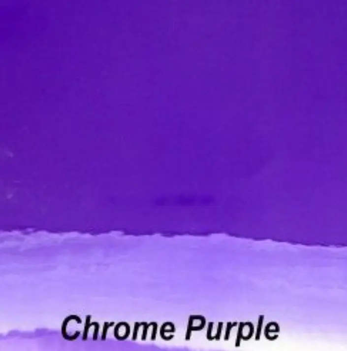 Holographic Permanent Chrome Purple Adhesive Foil Vinyl - Long-Lasting Adhesive, 3-5 Years Outdoors Durability, Die-Cutting Machine Compatible for DIY Scrapbooking & Stamping Projects