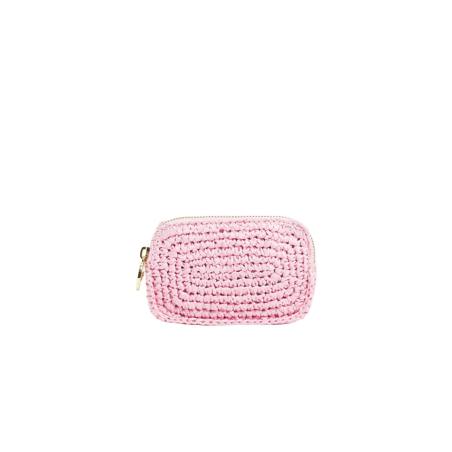 Stoney Clover Lane Stoney Clover Micro Pouch in Pink Crochet