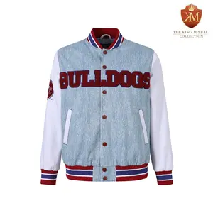 South Carolina State Denim Bomber Jacket