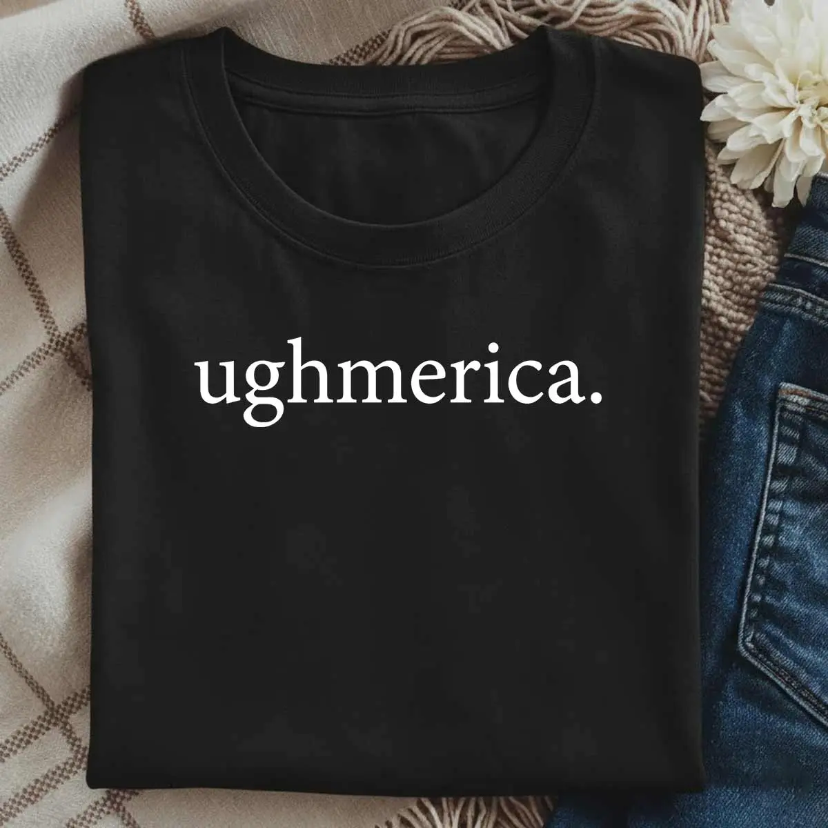 Ughmerica Shirt, Anti 4th of July Shirt, Anti Trump Shirt, Anti Fourth of July, Protest Shirt - idd10383