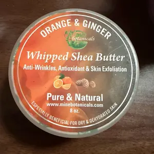 ORANGE & GINGER Whipped Shea Butter With Citronella Oil & Cedarwood Oil