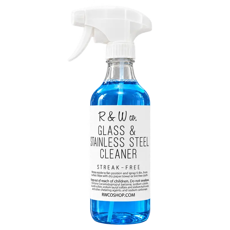 Glass and Stainless Steel Cleaner by R&W Co.