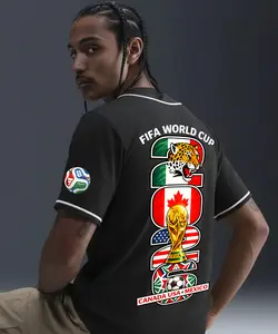Beisbolera Cup 26 - Black Jersey Unisex