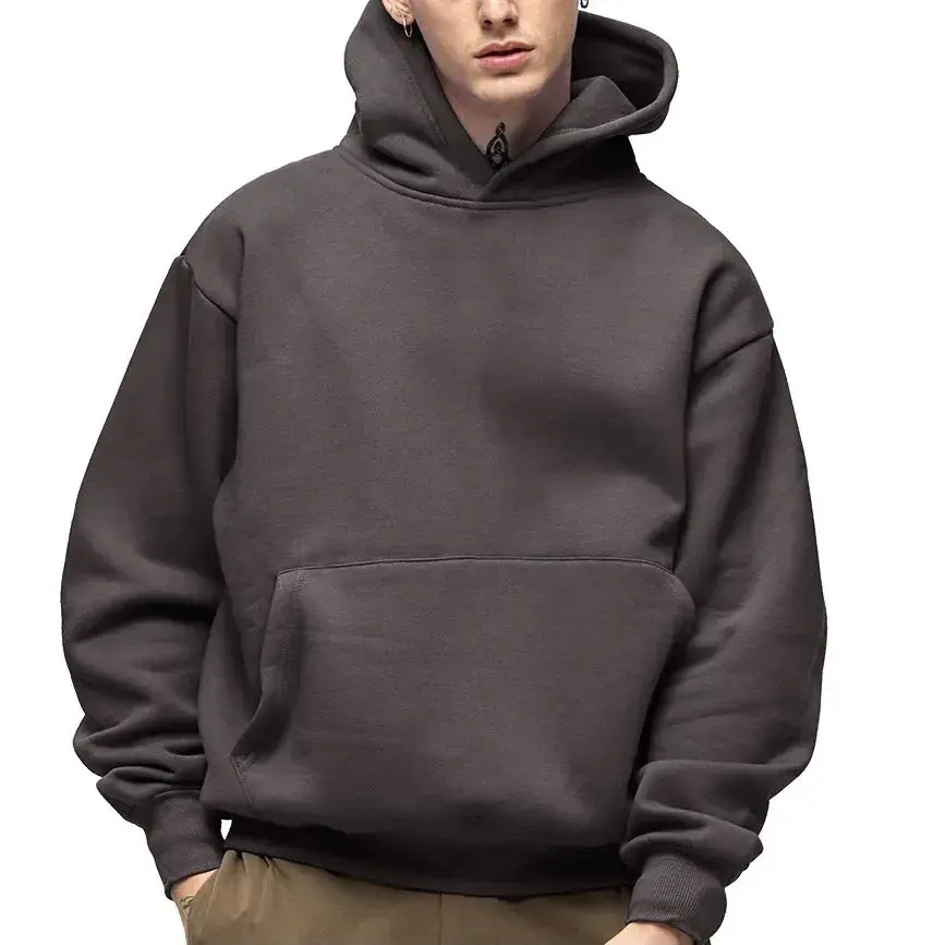 500GSM - Heavy Weight Cotton and Fleece Blank Hoodie