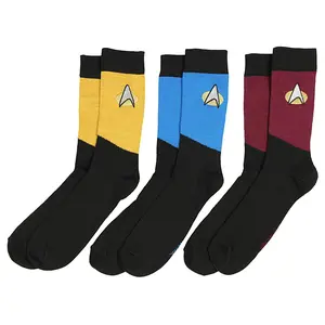 Star Trek The Next Generation Uniform Adult Crew Socks