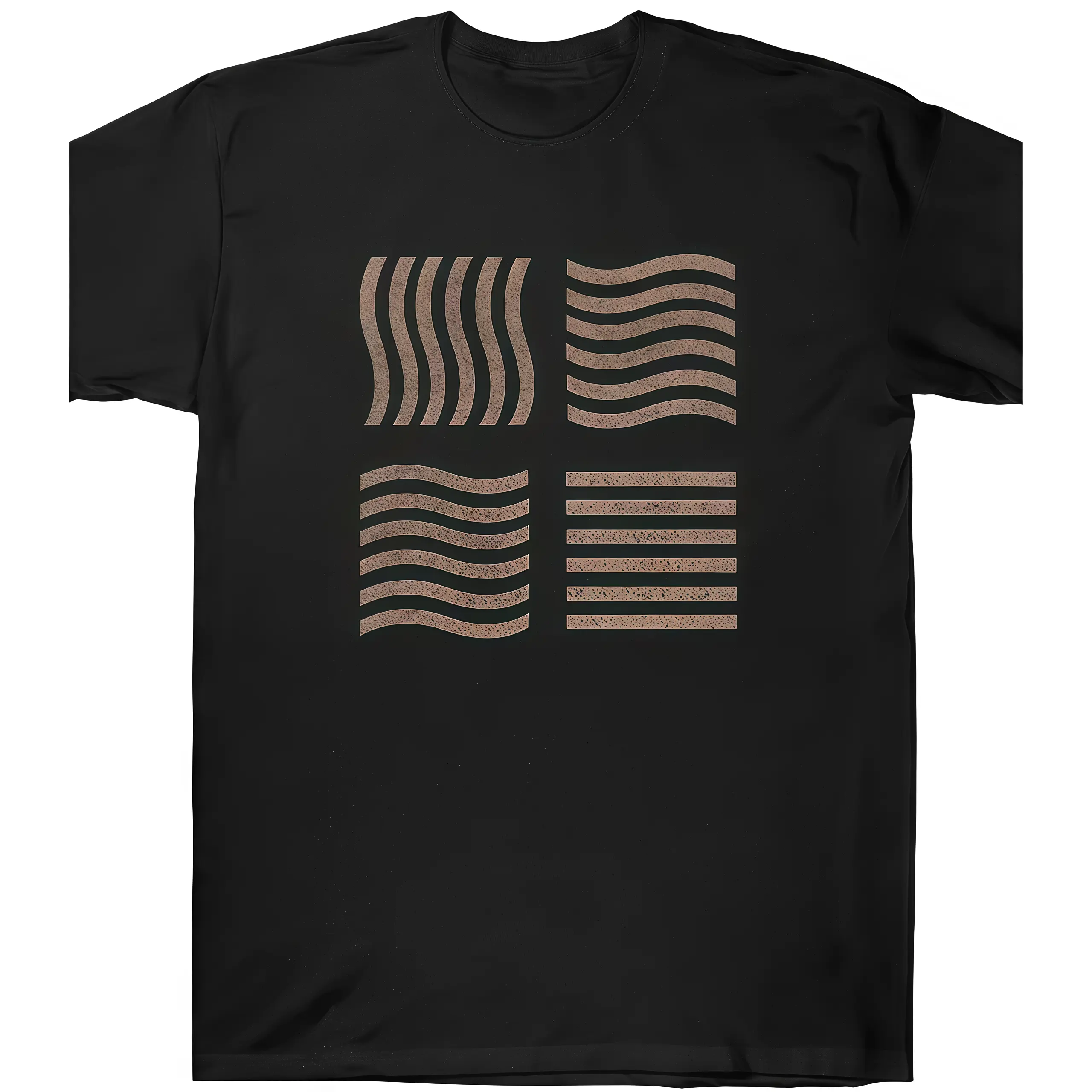 [Retro Fifth Element Tee] Retro Minimal Fifth Element Stones T-Shirt |   Men's Short Sleeve T-Shirt