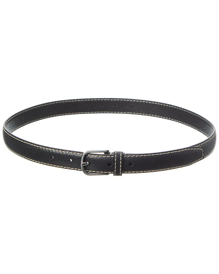 TOTEME Stitch Detail Leather Belt
