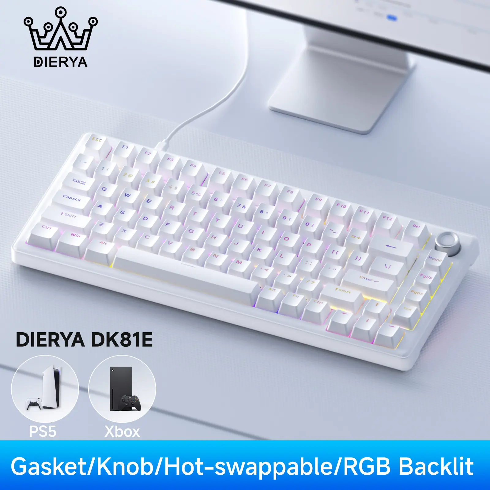 Restock] KEMOVE DK68E/T68E/DK81E/T81E Mechanical Gaming Keyboard