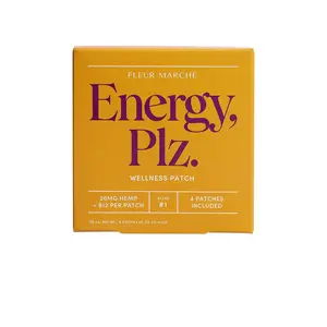 Fleur Marche Energy, Plz CBD Patch 4 Count