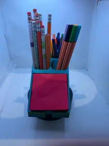Hidden Money Sticky Note Holder with Secret Cash Compartment