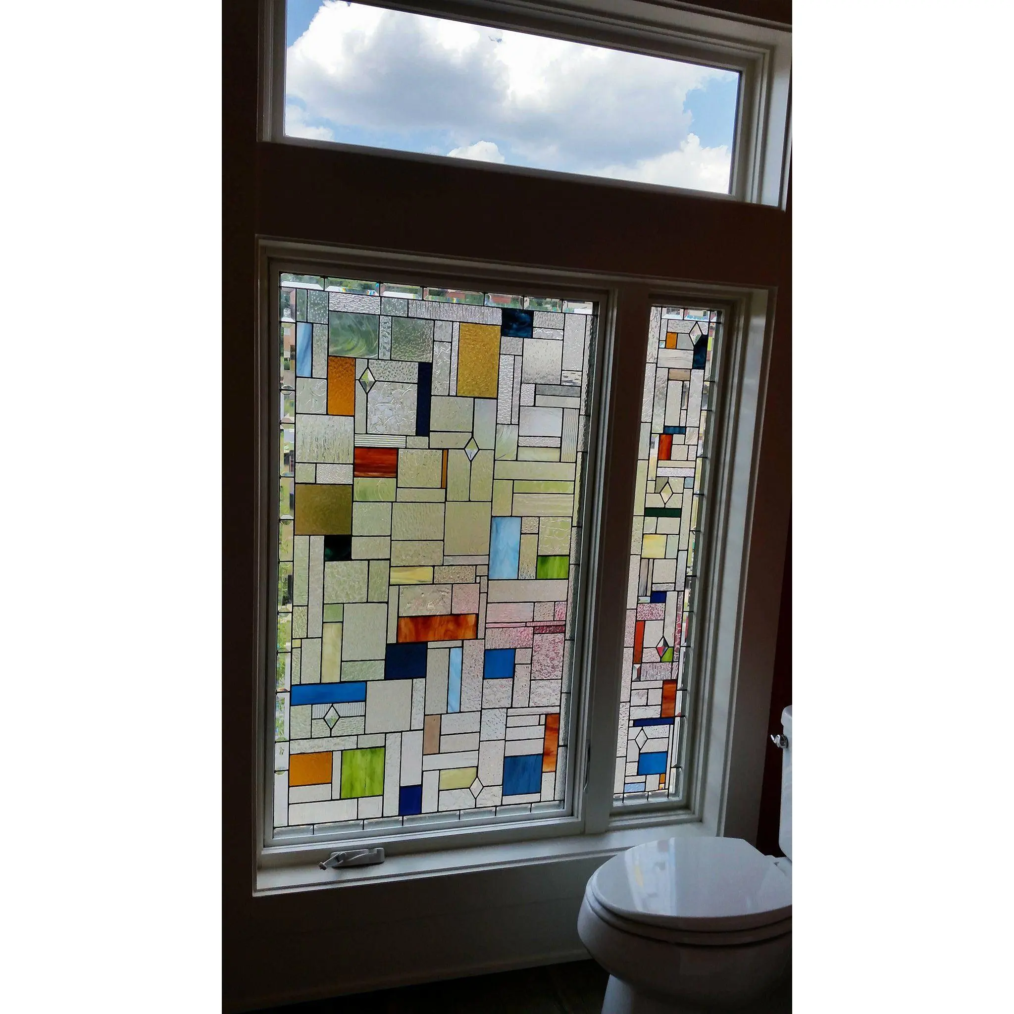 Stained Glass Window - W-293 - Colors and Clears