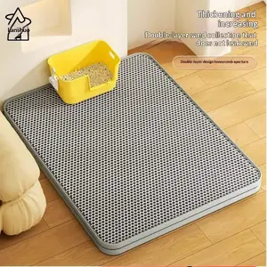 EVA Cat Litter Box Double Layer Anti-Take Breathable Waterproof Super Large Filter Sand Pad for Cats Pet Control Supplies