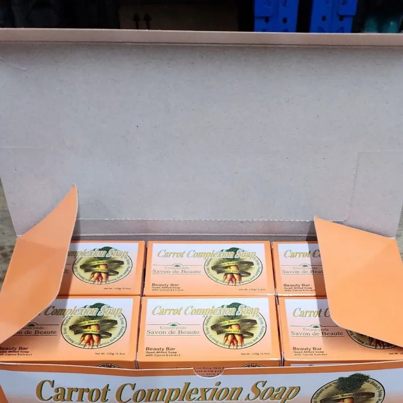 Carrot Complexion Soap, 12-Count