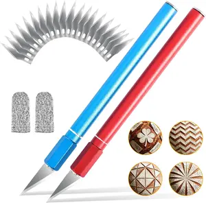 2 upgraded bread lame equipped with 20 stainless steel blades.Professional sourdough Scoring Tool for bread scoring tool. Comfortable grip.Premium lame bread tool for Artisan Bread Making
