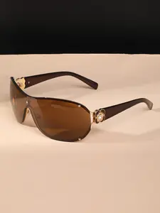 New Fashion Y2K Metal Glasses, Stylish Glasses for Women & Men, Casual Streetwear Style, Floral Design, Perfect for Beach Parties & Daily Wear