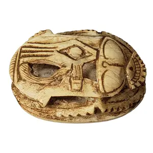 Egyptian Scarab with Eye of Horus - Made in Egypt