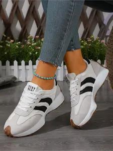 Women Height Increasing Thick Sole Non Slip Comfortable Breathable Athletic Running Shoes for Outdoor Sports