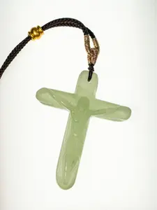S.Hetian Clear Water — Intricate Relief Work — Unisex, Bold and Versatile