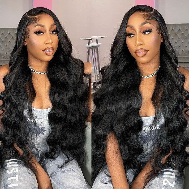 Bling Hair Clearance Sale Body Wave Wig Hd Lace Wig 13x6 13x4 Transparent Lace Frontal Human Hair Wig Pre Plucked Natural Hairline 6x4 Lace Closure Glueless Wig