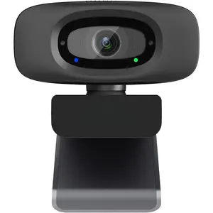 USB Webcam with  Cover & Noise Canceling Microphone, Works with Zoom Teams YouTube , External 1080P Computer Web Camera for Laptop  PC Desktop