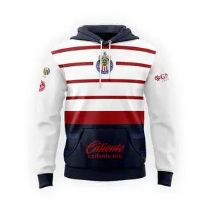 Sudadera Chivas Visitante 24 Kits 3D Hoodie  3D All Over Unisex Hoodie, Club Deportivo Guadalajara Hoodies Shirt for Men Women, Adult Menswear