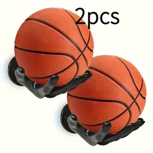 Dual Wall Mounted Basketball Hoops, Space Saving Storage System, Ideal for Garages & Basements, Durable Design for Players & Coaches
