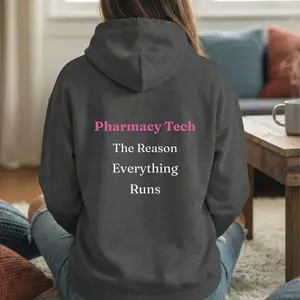 Funny Pharmacy Tech Hoodie Pharmacy Humor RX Tech Gift