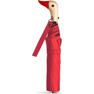 Duck Umbrella - Compact Travel Umbrella with a Cute Duck  Handle for Women