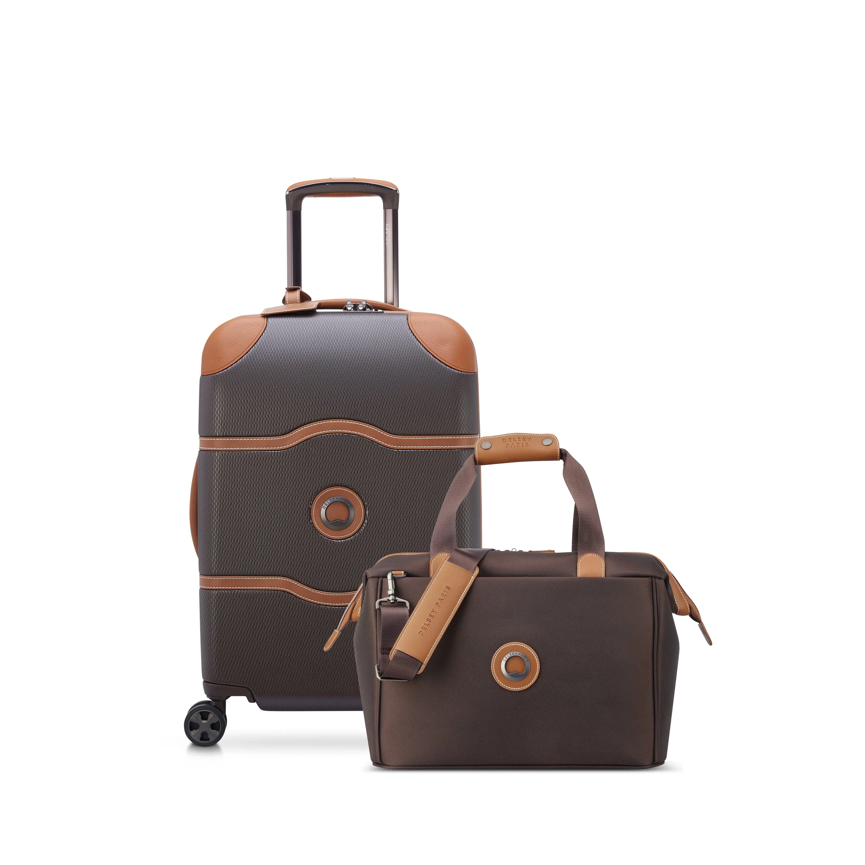 DELSEY Paris Chatelet Air 2.0 - 2 Piece Set - 21" Carry-On Spinner & Weekender